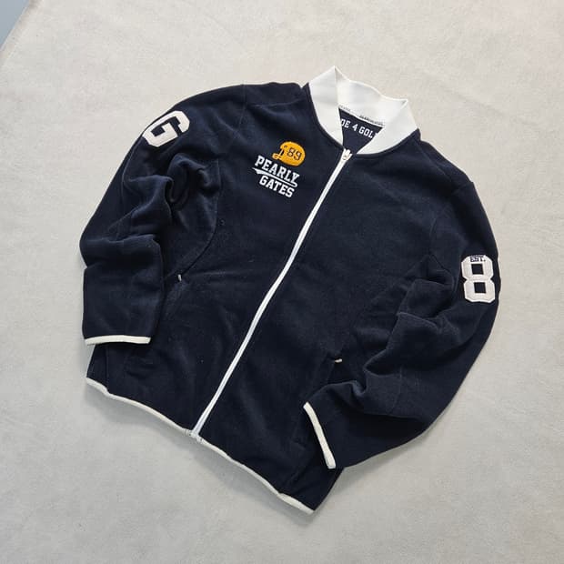 XL 파리게이츠 덤블 패치 후리스 집업 0323Y