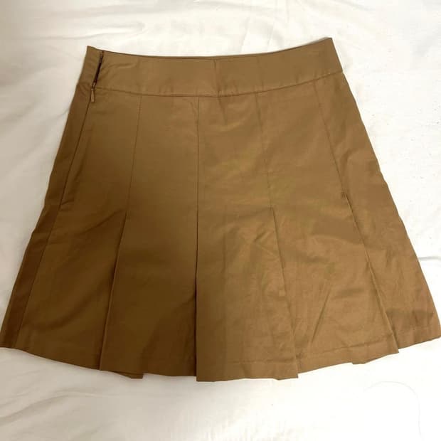 H&M 흐앤므 플리츠 스커트 진베이지 44
