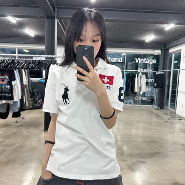 Polo Ralph Lauren 빅포니 스위스 국기 P•K