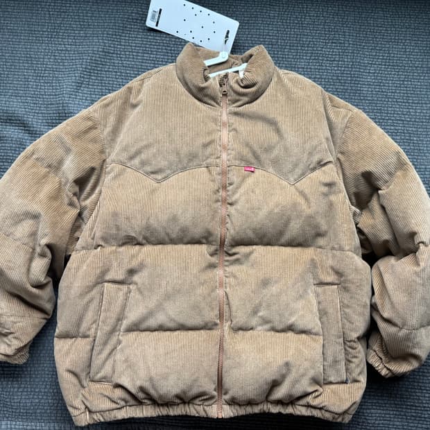 리바이스 코듀로이 다운 패팅 자켓 XL