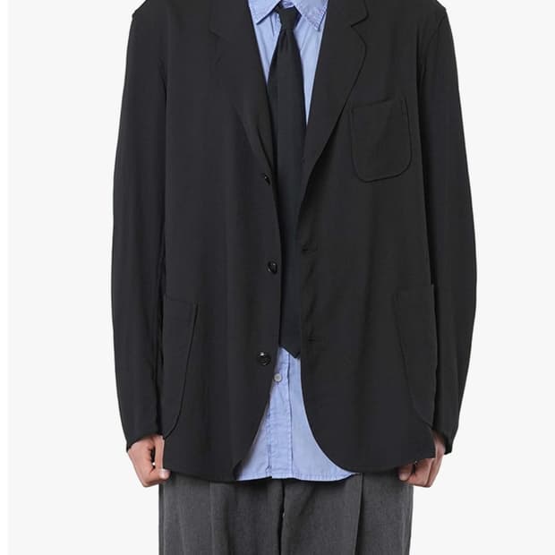 [1] 이얼즈어고 써머 울 스포츠 코트 자켓 블랙 sport coat