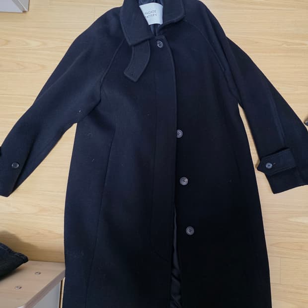 파사드패턴 발마칸코트 블랙 s-길이수선