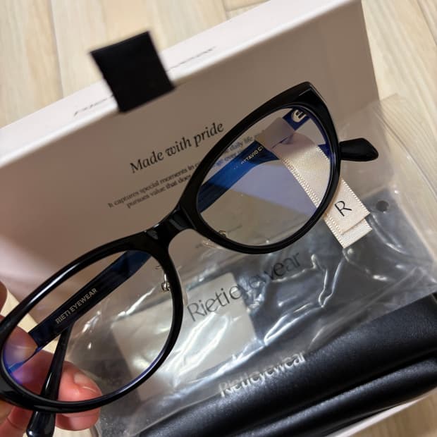 리에티) RIETI 무신사 안경 공용 트렌디함 풀구성품