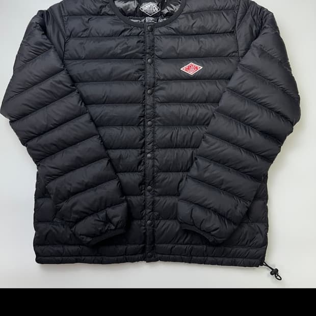 정품.단톤 여성 경량 패딩 검정 M사이즈