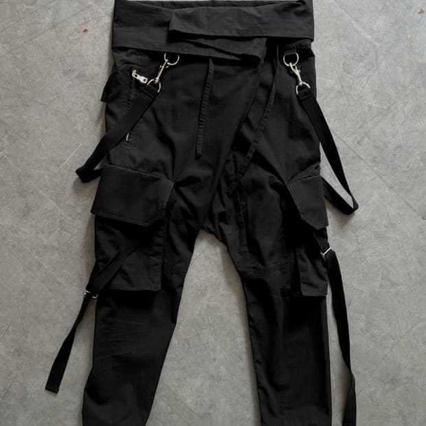 Balmain 발망 2011SS 블랙 본디지 팬츠