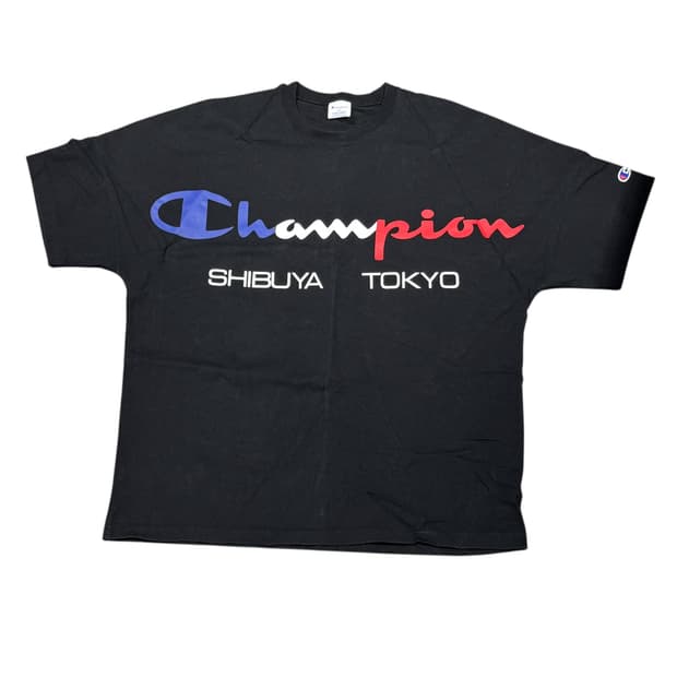 챔피온 도쿄 시부야 반팔 티셔츠 XL사이즈