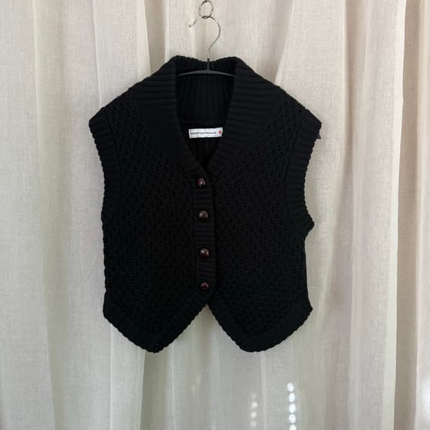 HEADPORTERPLUS shawl colla vest