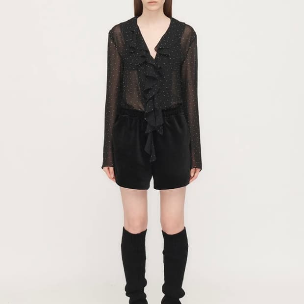 open yy EVENING BOXER SHORTS (BLACK)