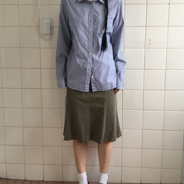 Tommy Hilfiger stripe pattern shirt