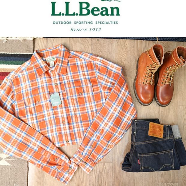 일본판 L.L BEAN 엘엘빈 플라넬 체크 남방

새 제품