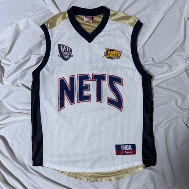 2002 usa nba 뉴저지 네츠 제이슨 키드 파이널 진출 기념 져지