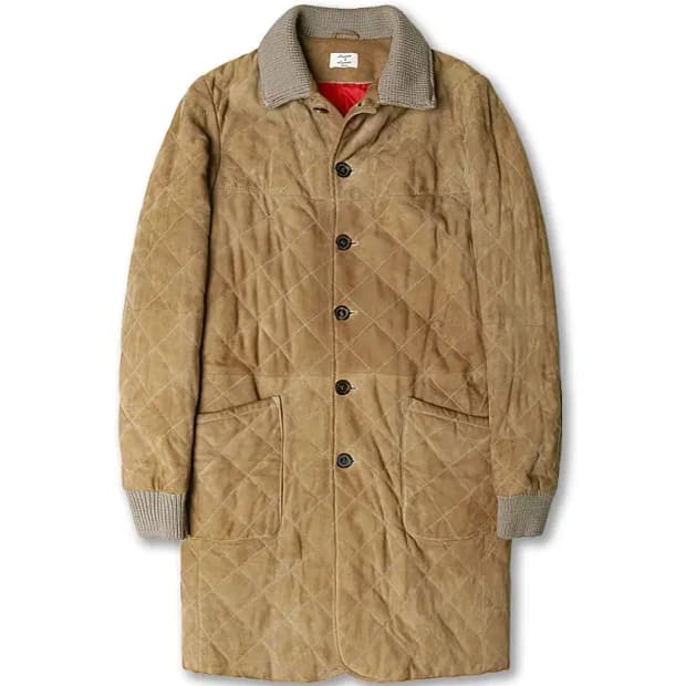 리베라노 & 리베라노 [Liverano & Liverano]스웨이드 코트