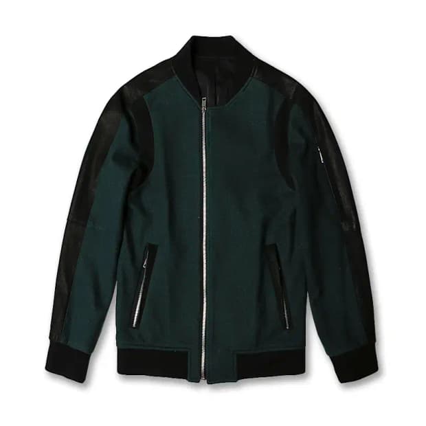 솔리드 옴므 [Solid Homme] 우영미 배색 자켓