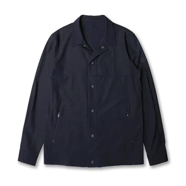 라르디니 [Lardini] 이지 웨어 네이비 컴포트 럭셔리 셔츠 자켓