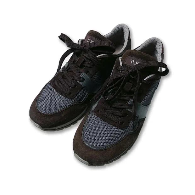 토즈 [Tod's] 배색 클래식 스웨이드 스니커즈