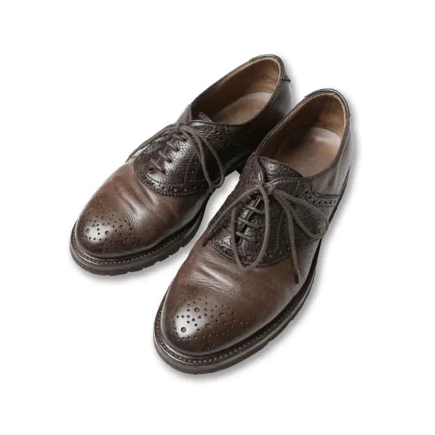 브루넬로 쿠치넬리 [Brunello Cucinelli] 윙팁 콤비 슈즈