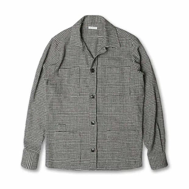 기로버 [Guy Rover] 글렌 체크 이태리 셔츠 자켓