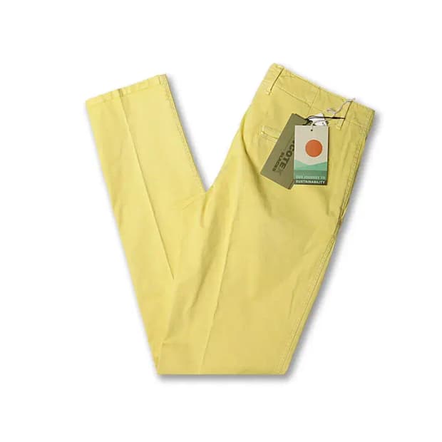 인코텍스 [Incotex] 레몬 옐로우 이태리 슬림핏 치노 팬츠