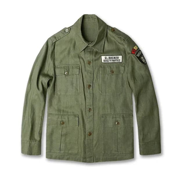 와코 마리아 [Wacko Maria] El Rocker 와펜 밀리터리자켓