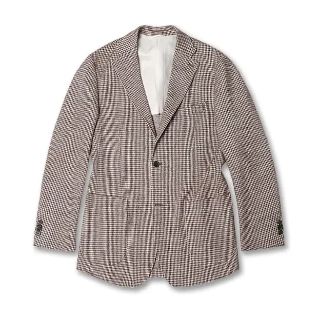 유니버셜 랭귀지 [Universal Language] 하운드투스 체크자켓