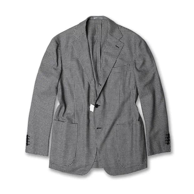 소버린 하우스 [Sovereign House] 울캐시미어 하운드투스 자켓