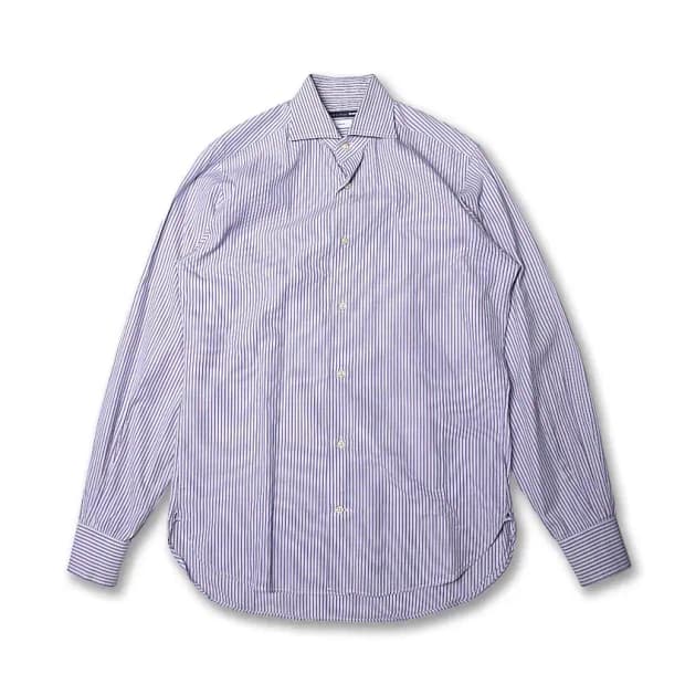 다놀리스 [Danolis] 퍼플 스트라이프 클래식 셔츠 Per 빔즈F