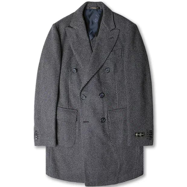꼬르넬리아니 [Corneliani] 럭셔리 버진 울 이태리 더블 코트