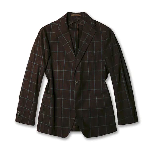 딸리아또레 [Tagliatore] 버진 울 체크 이태리 스포츠 자켓