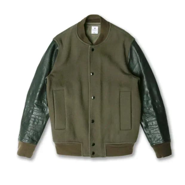 알 뉴볼드 [R. Newbold] 폴 스미스 카키 바시티 자켓