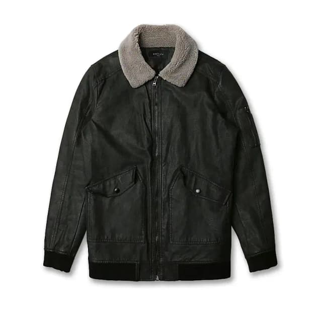 빠니깔레 [Panicale] 이태리 빈티지 페이크 레더 자켓