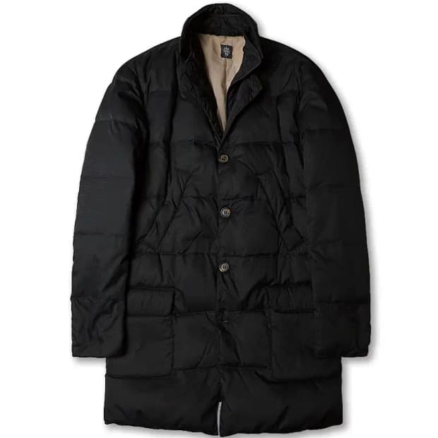 일레븐티 [Eleventy] 이태리 나일론 클래식 다운 롱패딩