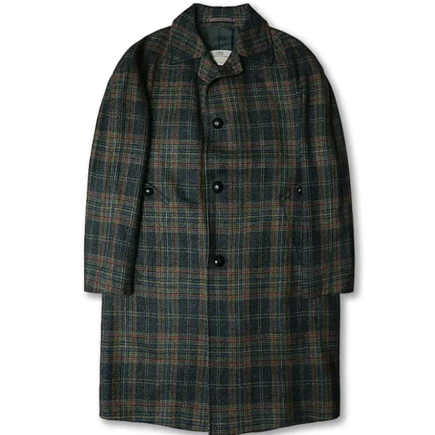 아쿠아스큐텀 [Aquascutum] 울 & 모헤어 헤리티지 나그랑 코트