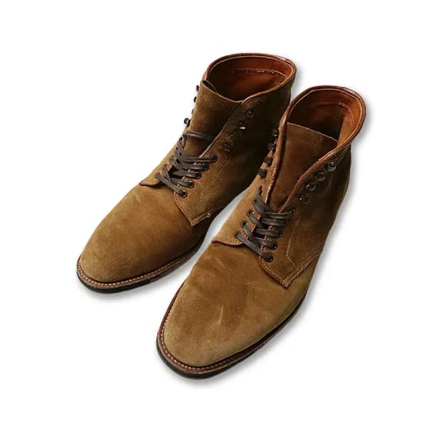 알든 [Alden] 45350HC 스너프 스웨이드 플레인 토 부츠