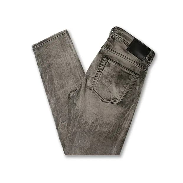 디젤 [Diesel] 블랙 골드 빈티지 오일 그레이 데님 청바지
