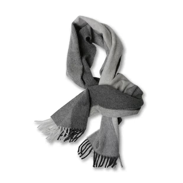 드레익스 [Drake's] 그레이 톤온톤 댄디 머플러