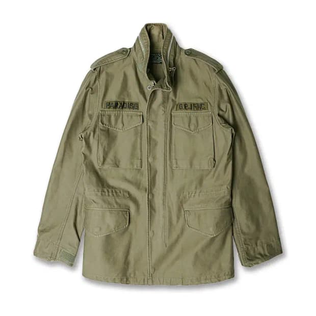 와코 마리아 [Wacko Maria] 카키 재패니즈 럭셔리 필드 자켓