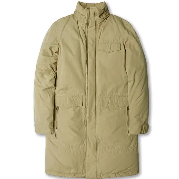 빔즈 [International Gallery Beams] 베이지 롱패딩