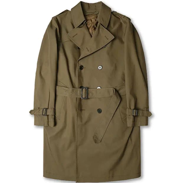 더 수트 컴퍼니 [The Suit Company] 캐시패드 트렌치 코트