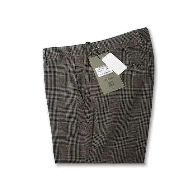 인코텍스 [Incotex] 밀리터리 워크웨어 빈티지 클래식 체크 치노팬츠