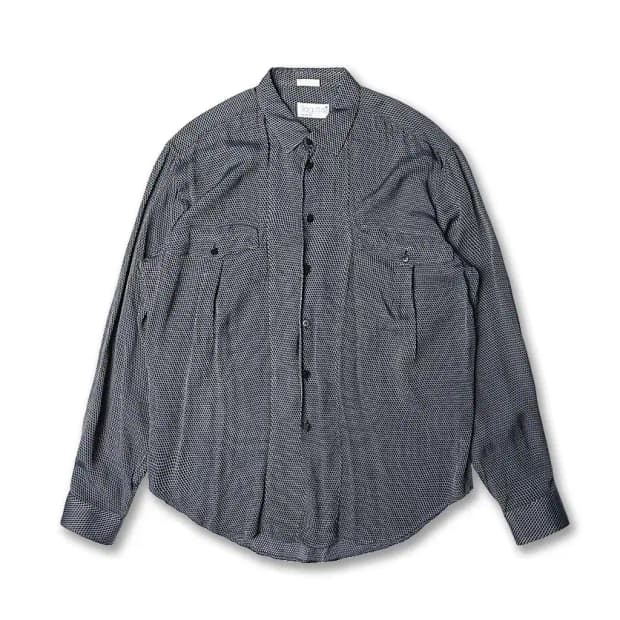 바구따 [Bagutta] 아세테이트 비스코스 패턴 이태리 셔츠 이탈리아