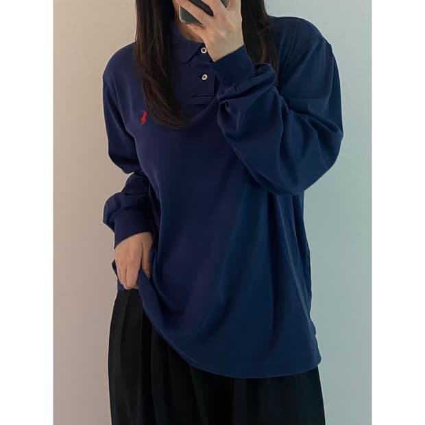 폴로 긴팔카라티
