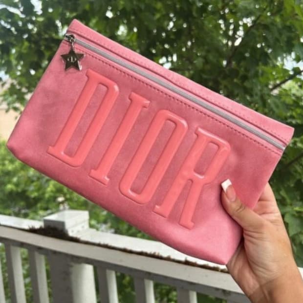 디올 뷰티 클러치 핑크