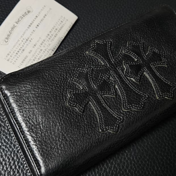 크롬하츠 트리플크로스 장지갑
