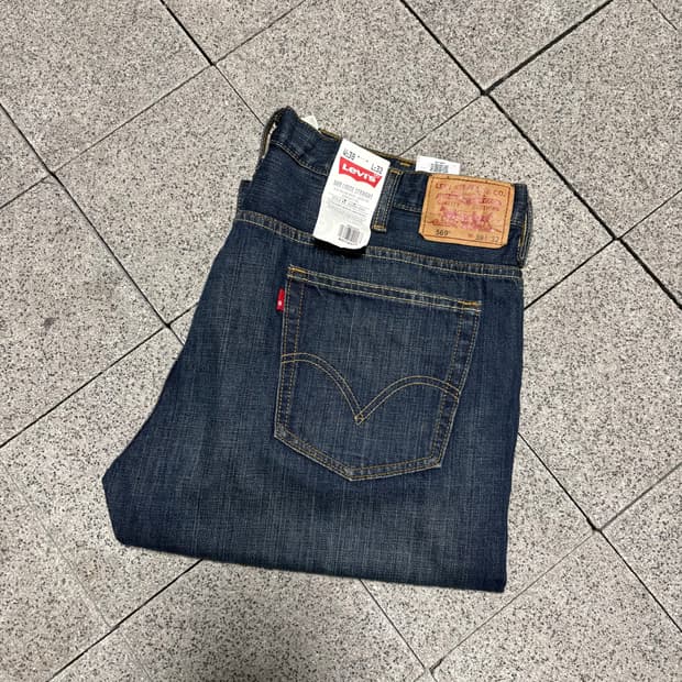 리바이스 569 루즈스트레이트 인디고(데드스탁)