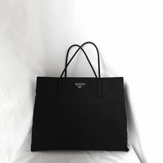 [정품 PRADA] 프라다 직사각 나일론 토트백 여성 서류가방