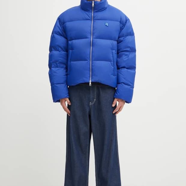 아더에러 시그니피컨트 Z블루 숏패딩 XL