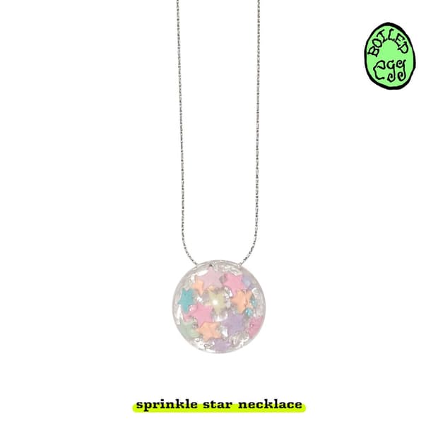 sprinkle star necklace