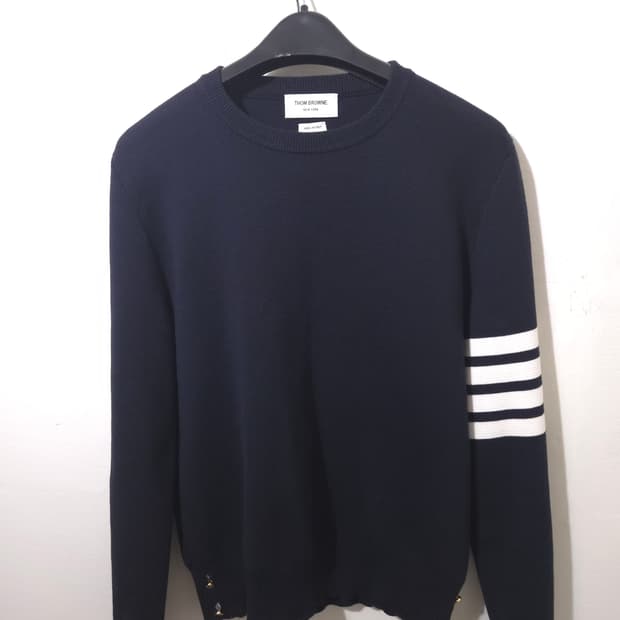 [새상품급] 톰브라운 밀라노스티치 금장 니트 4 Size