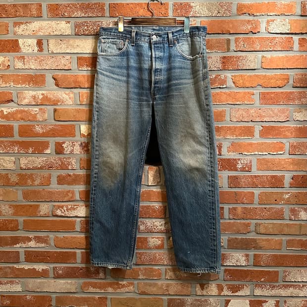 90s USA 빈티지 리바이스 501 0000 데님 팬츠