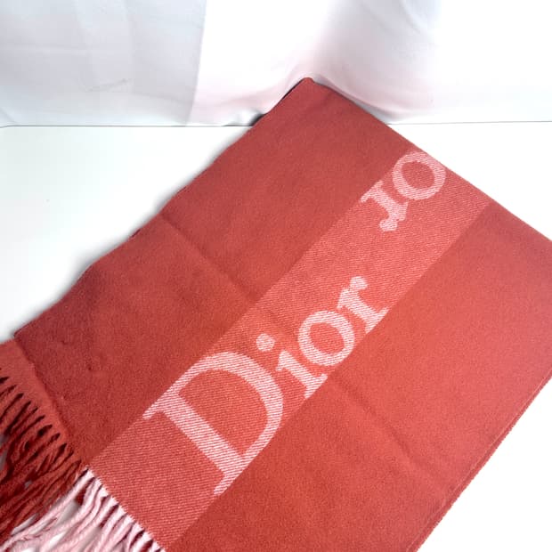 크리스찬 디올 로고 머플러 / 숄